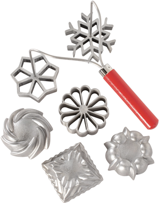 Nordic Ware Swedish Rosette and Timbale Set