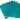 Aqua 3.25" X 3.25"  Foil Squares -- 125 Count