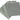 Silver 4" X 4"  Foil Squares -- 125 Count