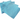Light Blue 4" X 4"  Foil Squares -- 125 Count
