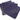 Black 3.25" X 3.25" Foil Squares -- 125 Count