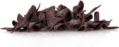 Dark Chocolate Curls - 4 oz
