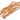 Orange Twist Ties -- 50 Count
