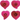 JEM Fantasy Hearts Cutters -- Set of 4