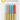 Wilton Blue, Orange, Red, and Green Gold Dipped Birthday Candles -- Set of 10
