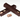 Dark Brown Long Macaron Box With Insert