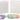 White 4-1/2" x 2-5/16" x 1-1/8" Rectangular Box