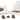 White 7-1/2" x 4" x 1-1/8" Rectangular Box