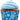 Standard Blue Dots Cupcake Grease Proof Liners