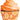 Standard Orange Dots Cupcake Grease Proof Liners
