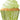 Standard Key Lime Dots Grease Proof Cupcake Liners