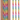 PME Rainbow Stripes Tall Candles (Set of 6)