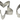 PME Cymbidium Orchid Cutters -- Medium Set of 2