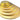 14" Round Gold Drum (1/2" thick)