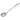 HIC 12.5" Stainless Steel Spaghetti Ladle and Pasta Server