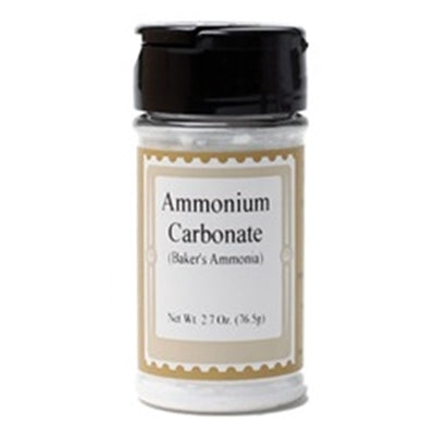 Bakers Ammonia (Ammonium Carbonate)  - 2.7 oz