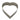 Magic Line Aluminum Heart Cake Ring - 10 x 3