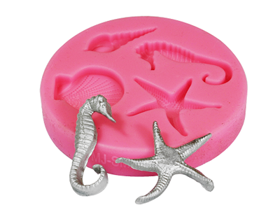 N.Y. Cake Seaside Creatures Silicone Mold