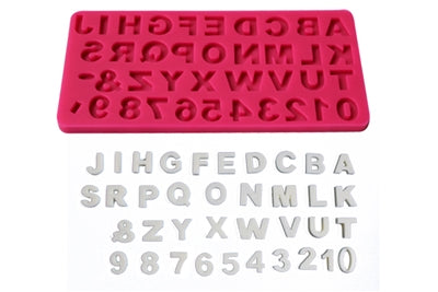 N.Y. Cake Alpha Uppercase Silicone Mold