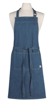 Now Designs Stone Wash Denim Chef's Apron