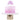 PME Happy Birthday Candle Pink Sparkly