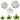 PME Veined Ivy Leaf Plunger Cutter (3 pc.)