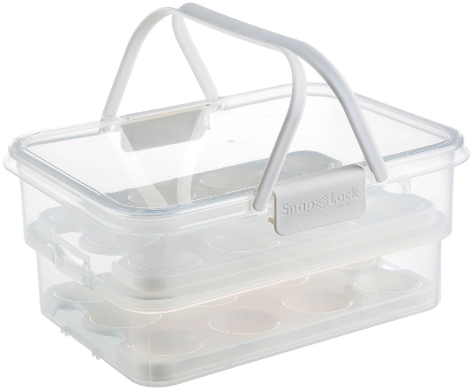 SnapLock Collapsible Deviled Egg Carrier