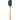 Tovolo Silicone Spatula with Wood Handle - Charcoal