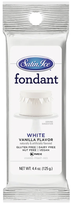 1/4 Lb Satin Ice Fondant