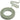 PME White Sparkle Floral Tape (90' x 1/2 inch)