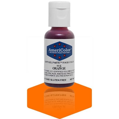 AmeriColor Soft Gel Paste - Orange - .75 oz