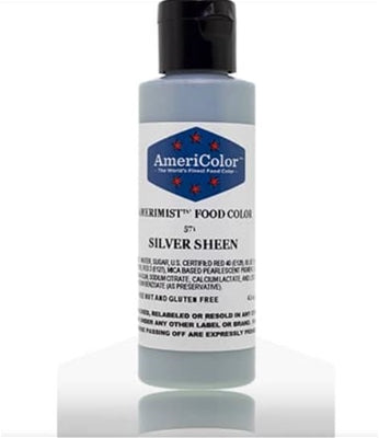 Americolor Airbrush Color Silver Sheen - 4.5 oz
