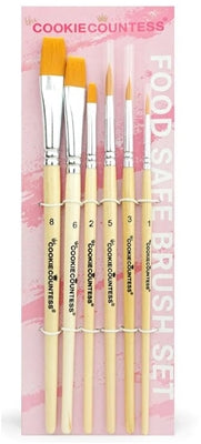 Cookie Countess Food Safe Brush Set of 6