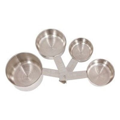 Crestware Heavy Duty Stainless Steel Measuring Cup Set