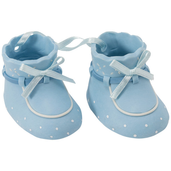Decopac Blue Baby Booties Cake Topper