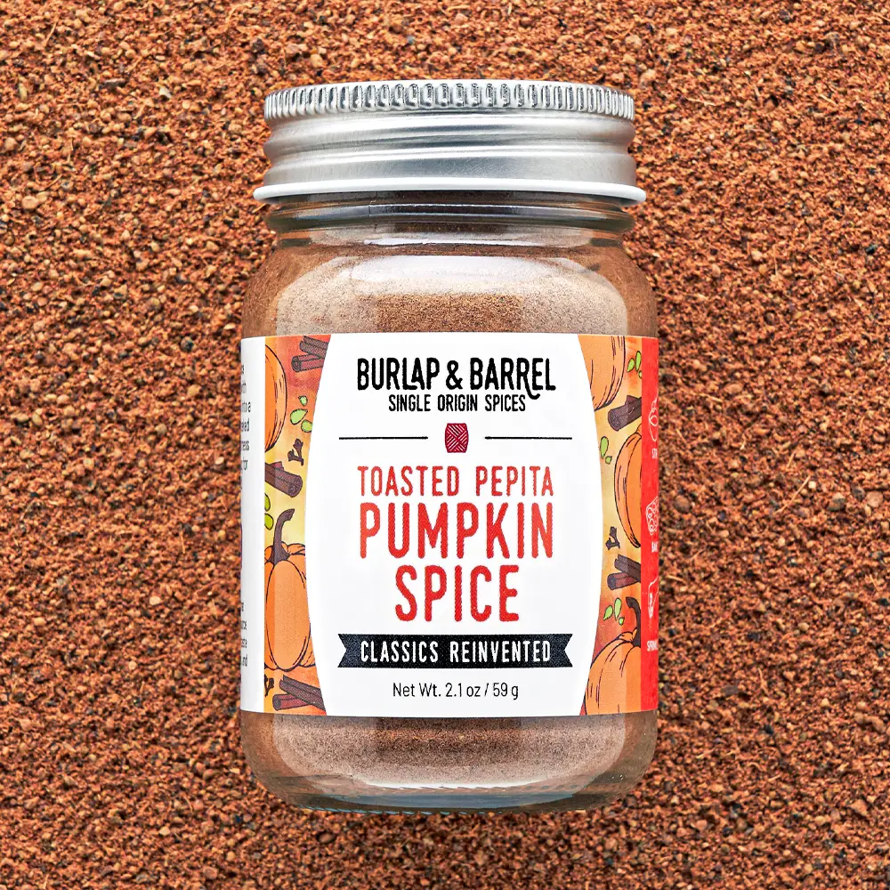 Burlap and Barrel Toasted Pepita Pumpkin Spice