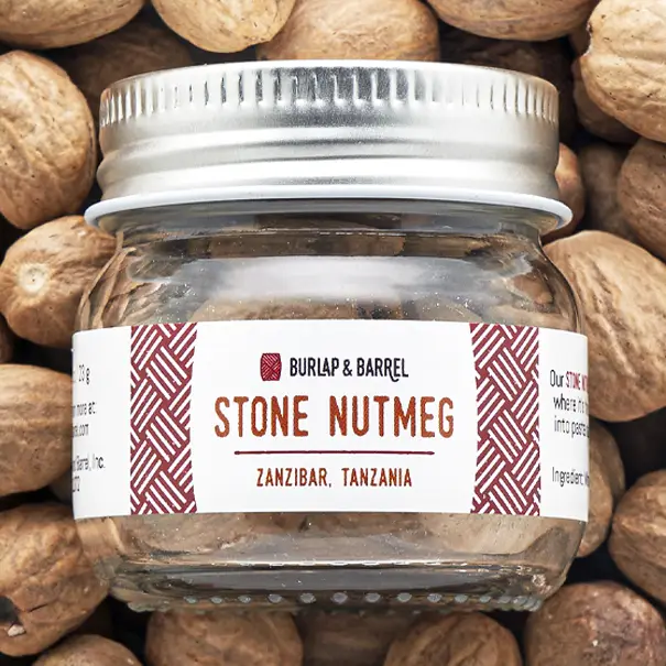 Burlap and Barrel Whole Stone Nutmeg