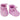 Pink Baby Booties Cake Topper