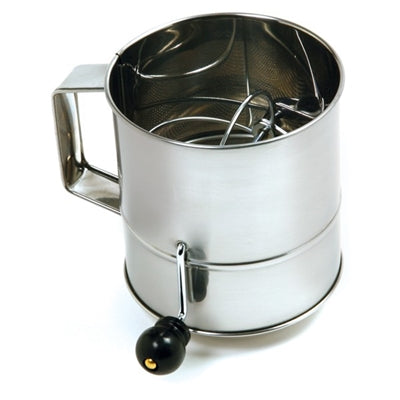 Norpro Stainless Steel Rotary Sifter, 3Cup