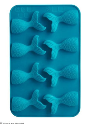 Trudeau Mermaid Tail Silicone Chocolate Mold -- 2 piece