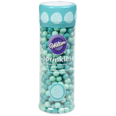 Wilton Blue Raspberry-Flavored Sugar Pearl Sprinkles