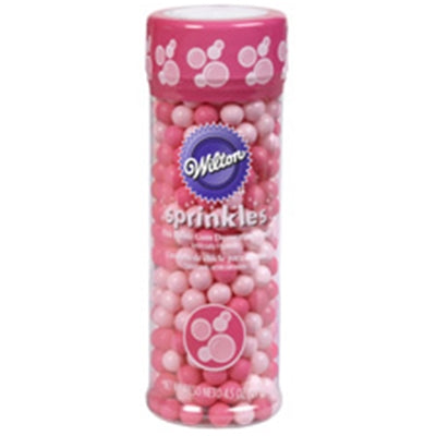Wilton Bubble Gum-Flavored Sugar Pearl Sprinkles