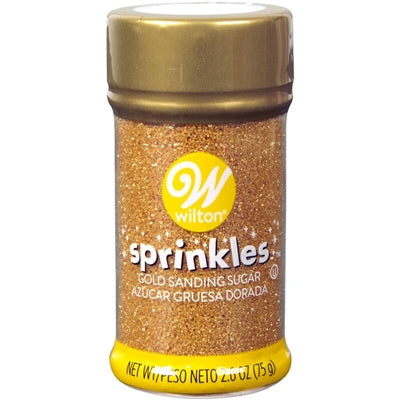 Wilton Gold Sanding Sugar 2.9 oz.