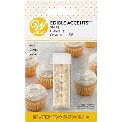Wilton Edible Gold Star Accents